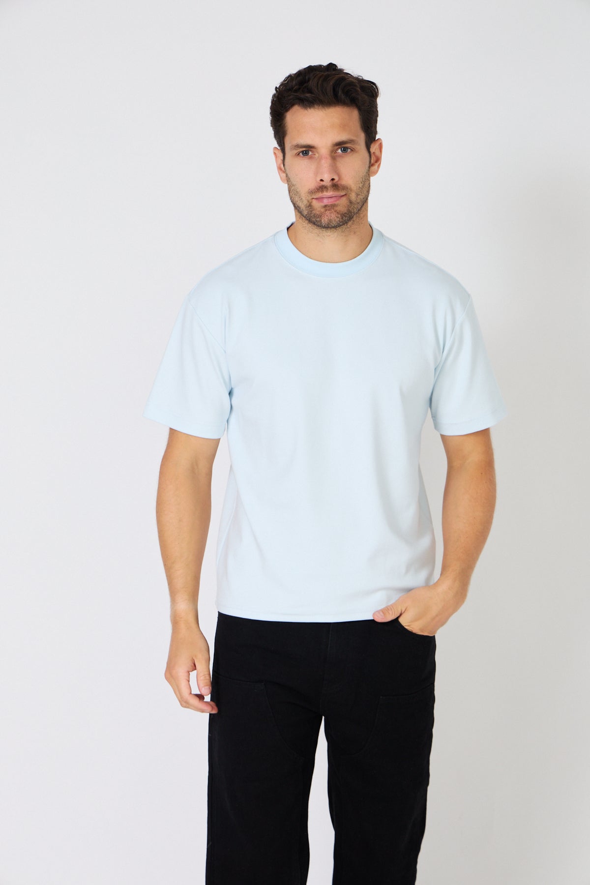 Premium Oversized Men's T-Shirt - Plain Cotton