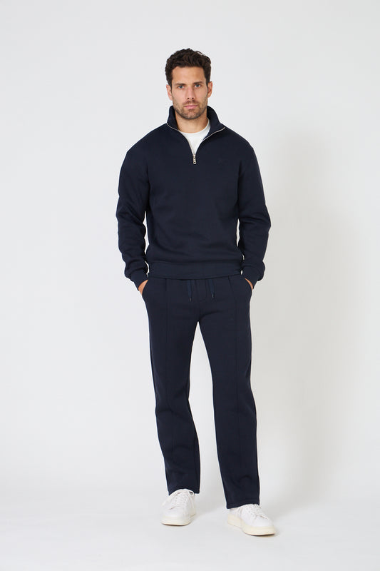Ensemble Sweatshirt Half-Zip et Jogging