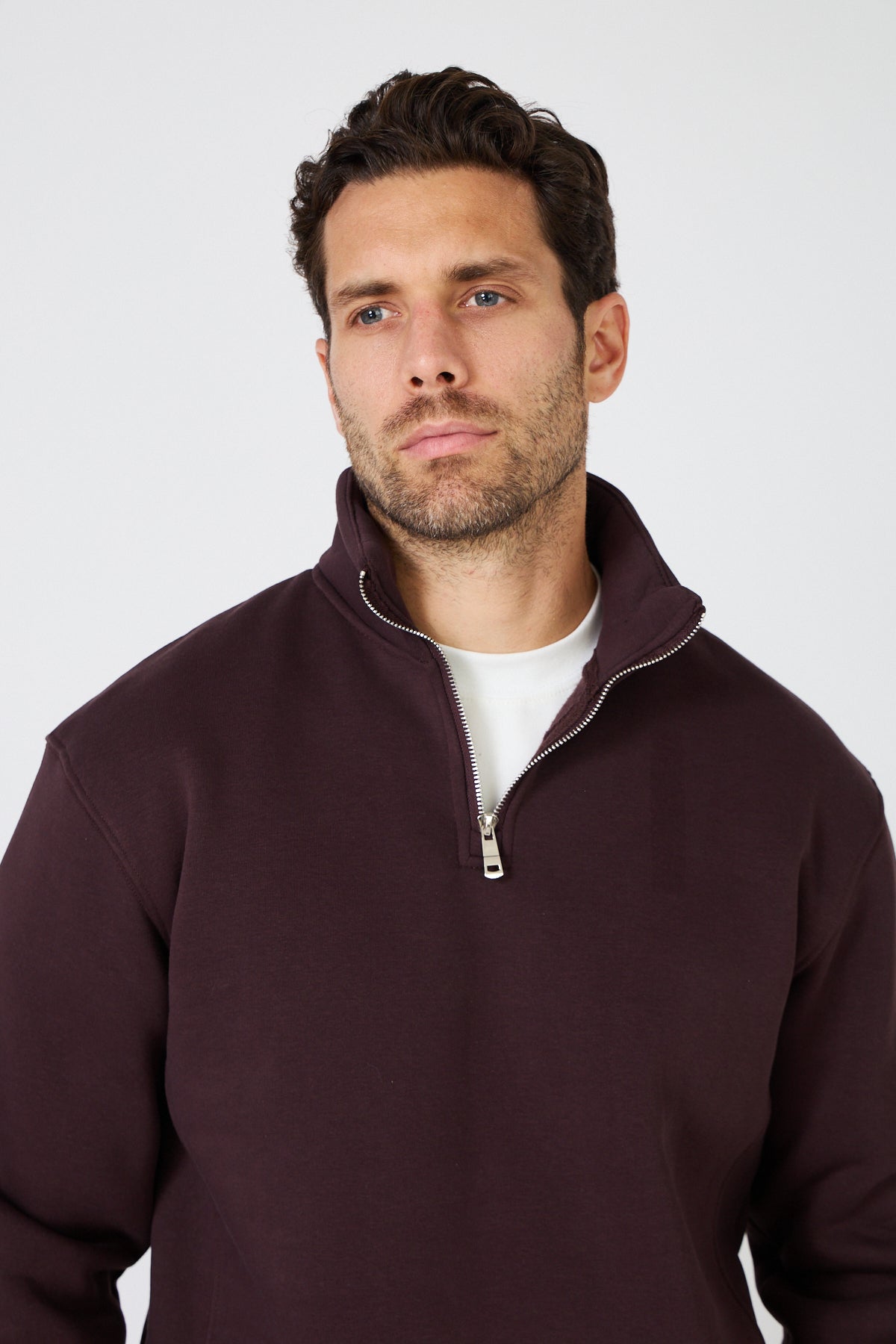 Ensemble Sweatshirt Half-Zip et Jogging