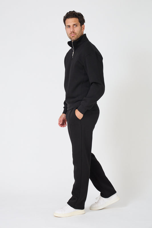 Ensemble Sweatshirt Half-Zip et Jogging