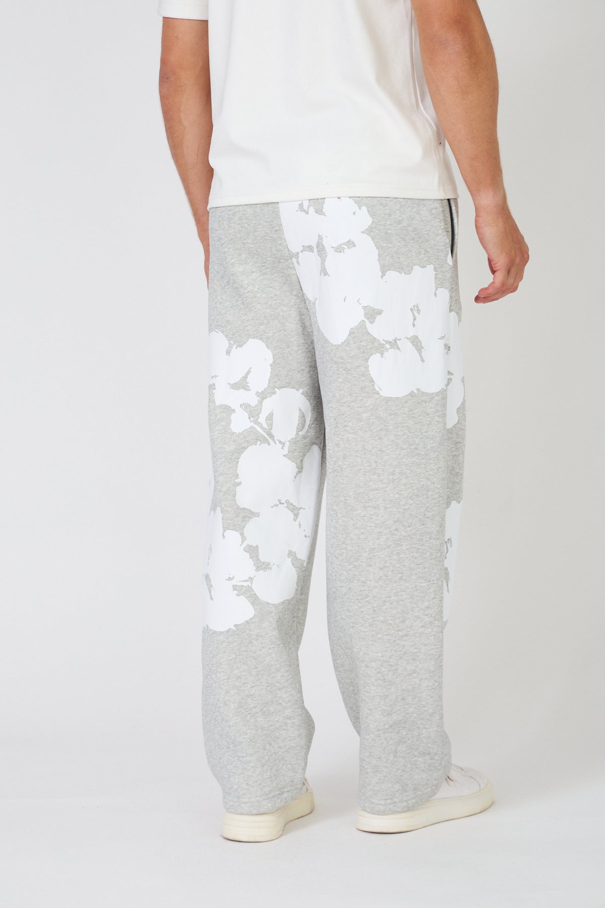 Ensemble Sweat "Floral Print"-Bleu