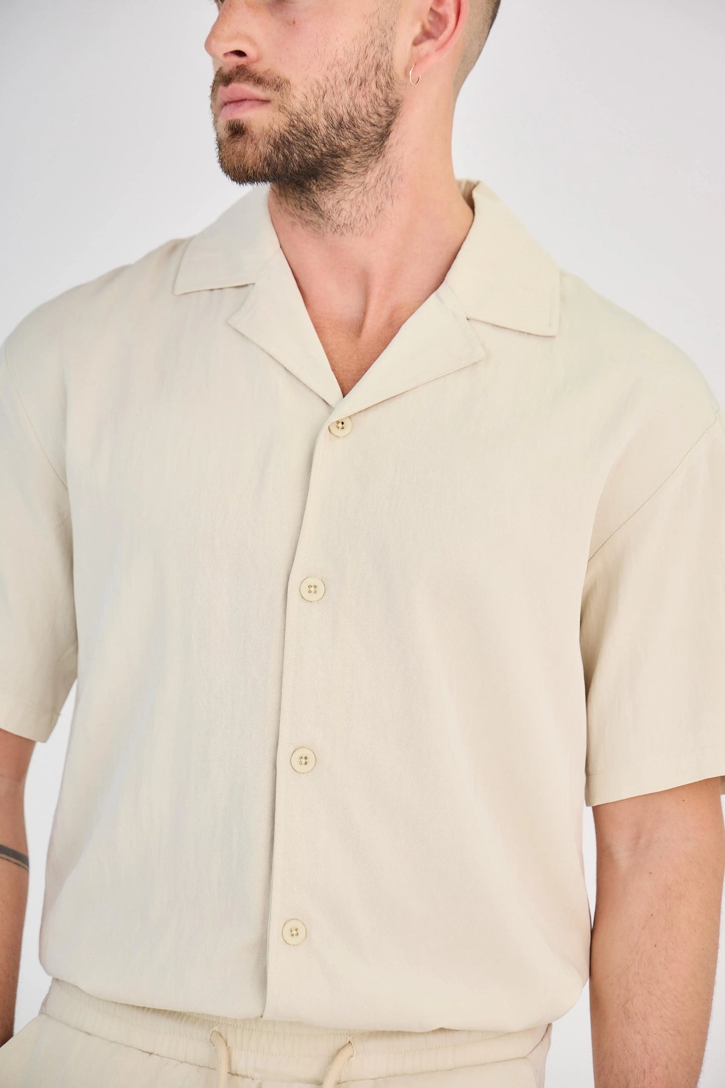 Ensemble Fluide Beige Short