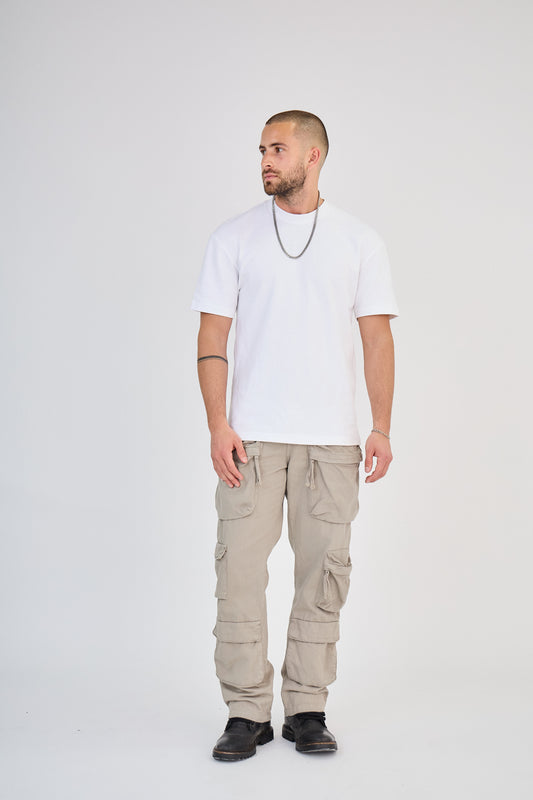 Pantalon Cargo Sable Multi-Poches