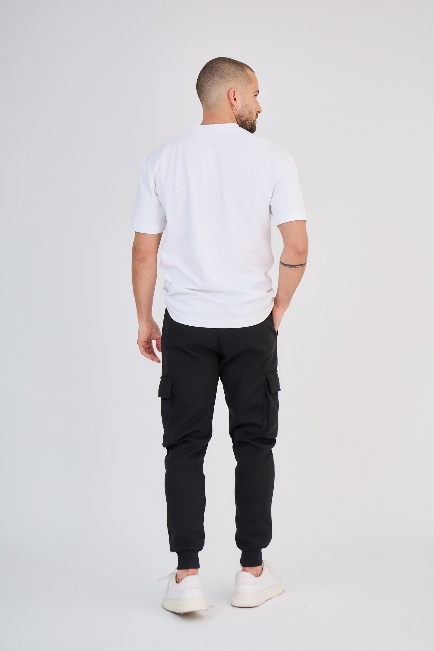 Pantalon Cargo Noir Classique