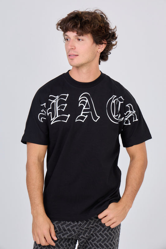 T-Shirt Noir Peace