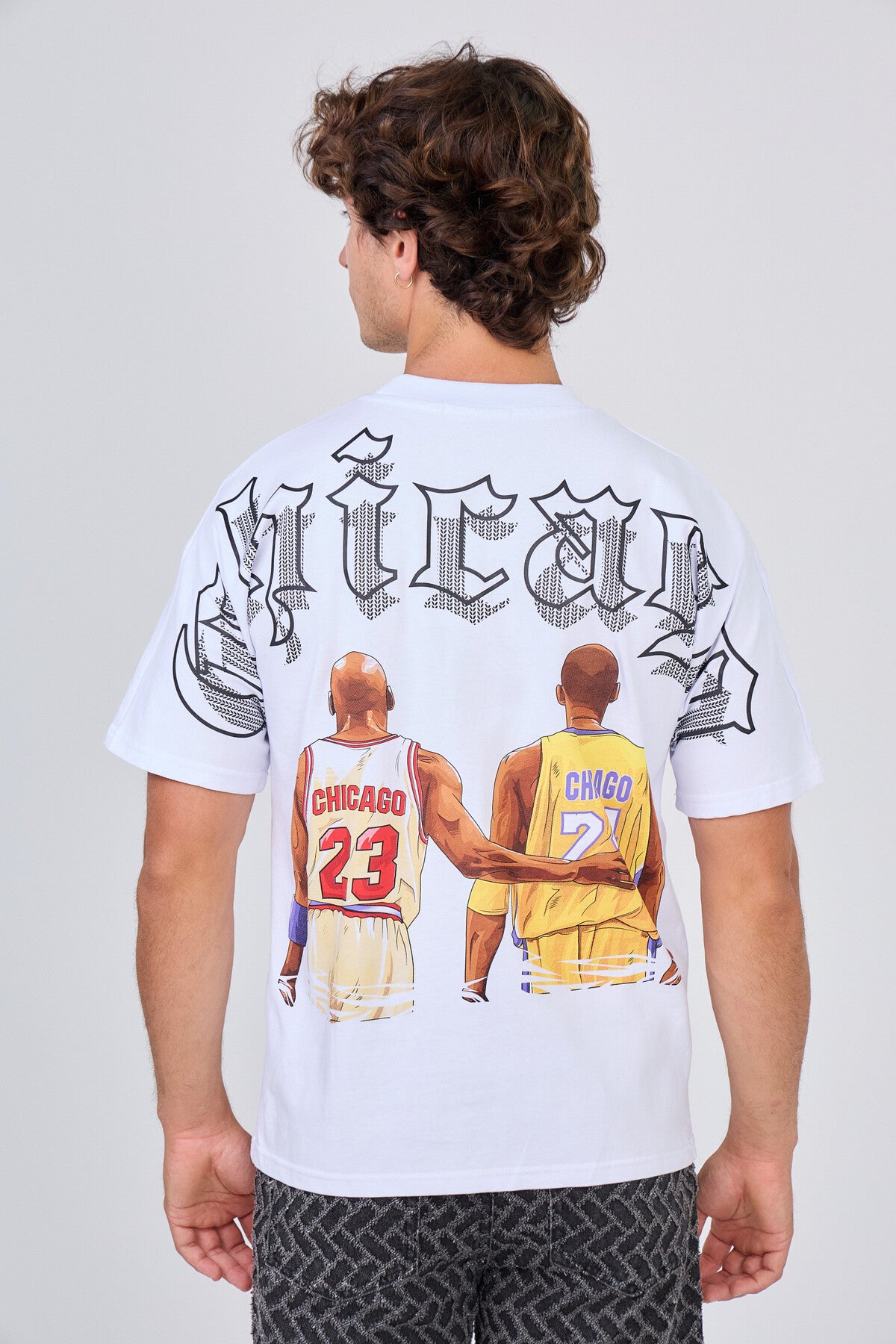 T-Shirt Blanc "Chicago"