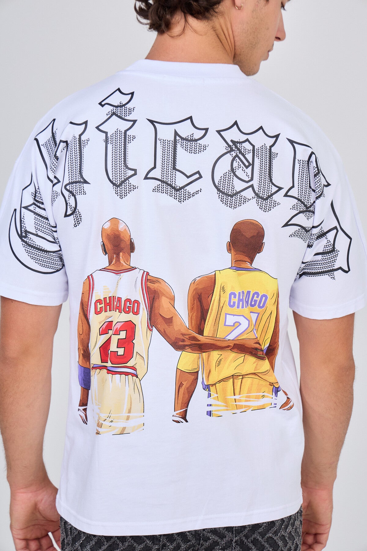T-Shirt Blanc "Chicago"