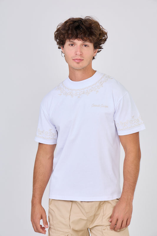 T-Shirt Blanc Seconde Saison