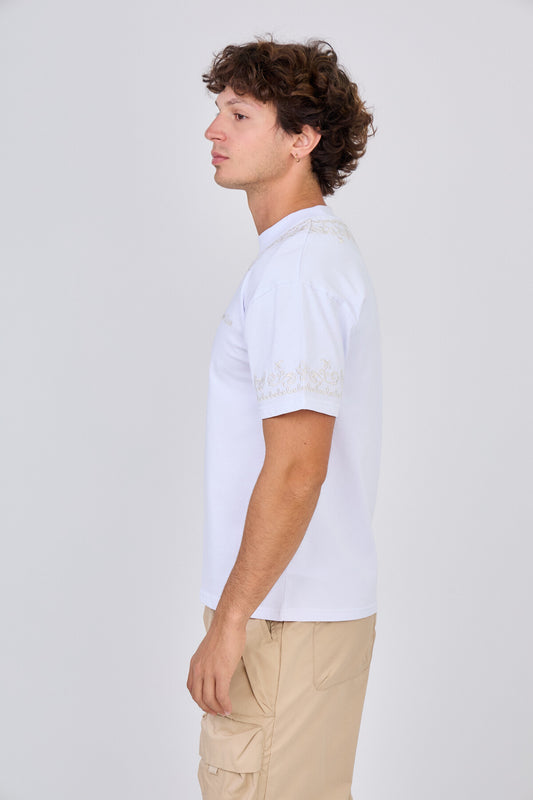 T-Shirt Blanc Seconde Saison