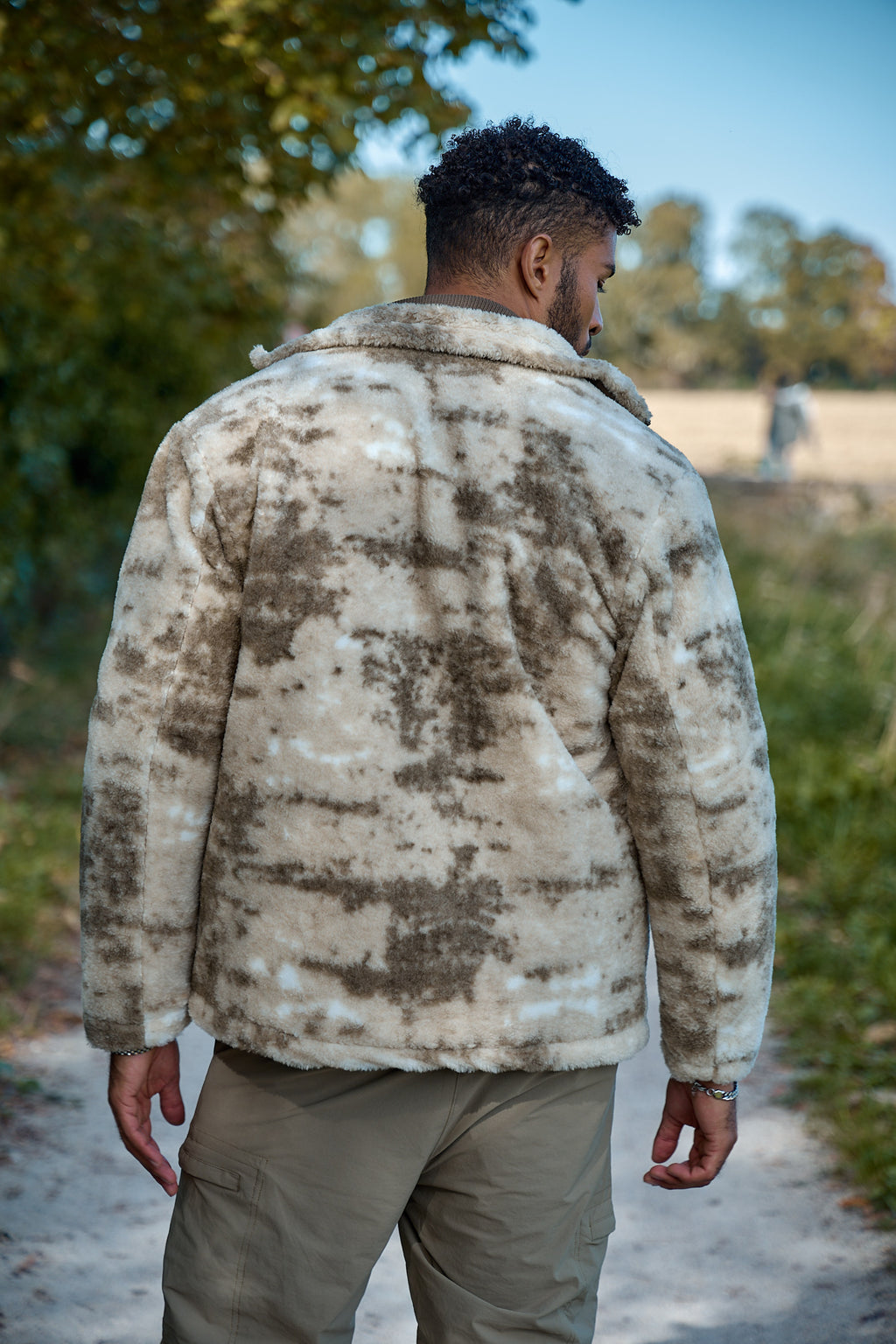 Veste Polaire Zippée Effet Camouflage – Urban Edition