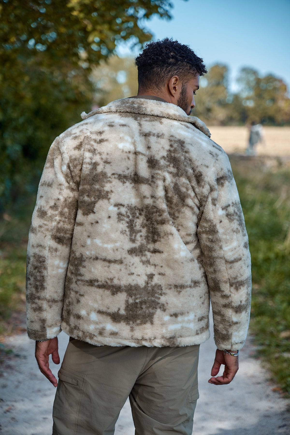 Veste Polaire Zippée Effet Camouflage – Urban Edition