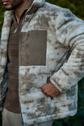 Veste Polaire Zippée Effet Camouflage – Urban Edition