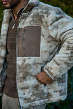 Veste Polaire Zippée Effet Camouflage – Urban Edition