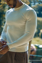 Pull Torsadé Élégance