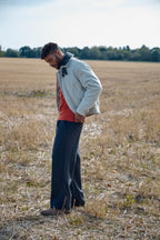 Blouson Homme à Col Contrasté  – Casual Chic