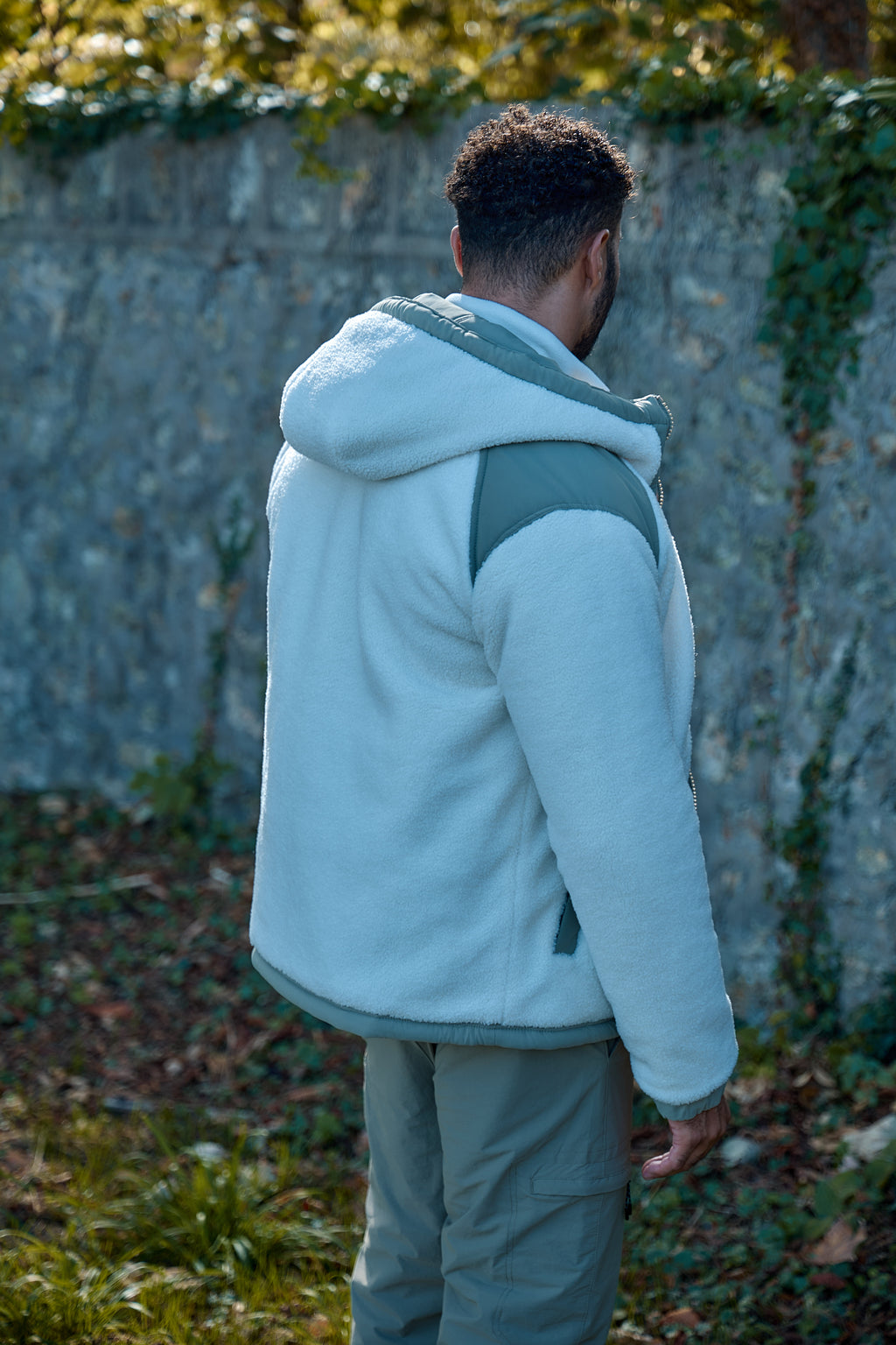 Doudoune reversible mouletonnée