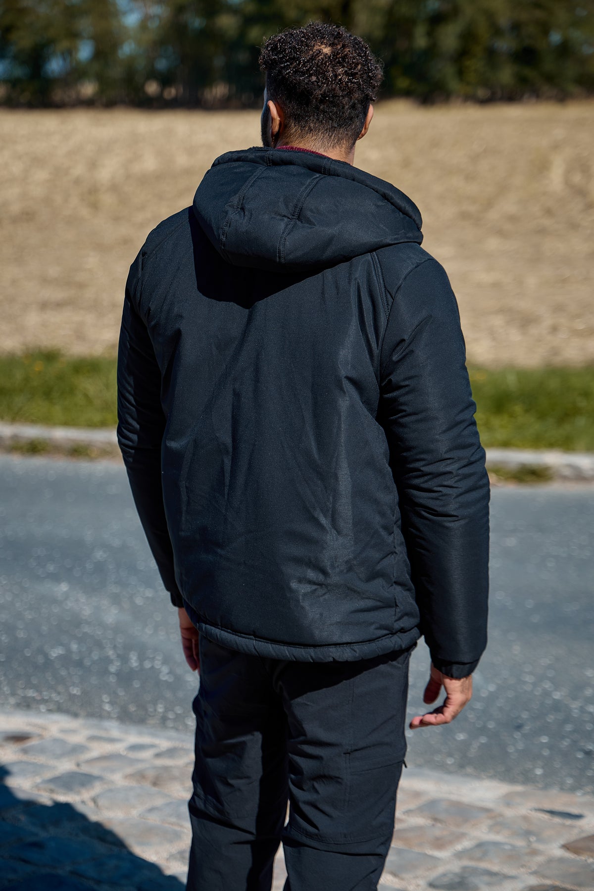 Doudoune reversible mouletonnée