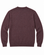 Pull Col Rond en Maille Chinée