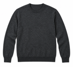 Pull Col Rond en Maille Chinée