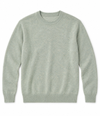 Pull Col Rond en Maille Chinée
