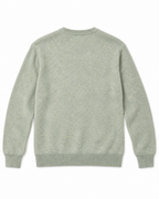 Pull Col Rond en Maille Chinée