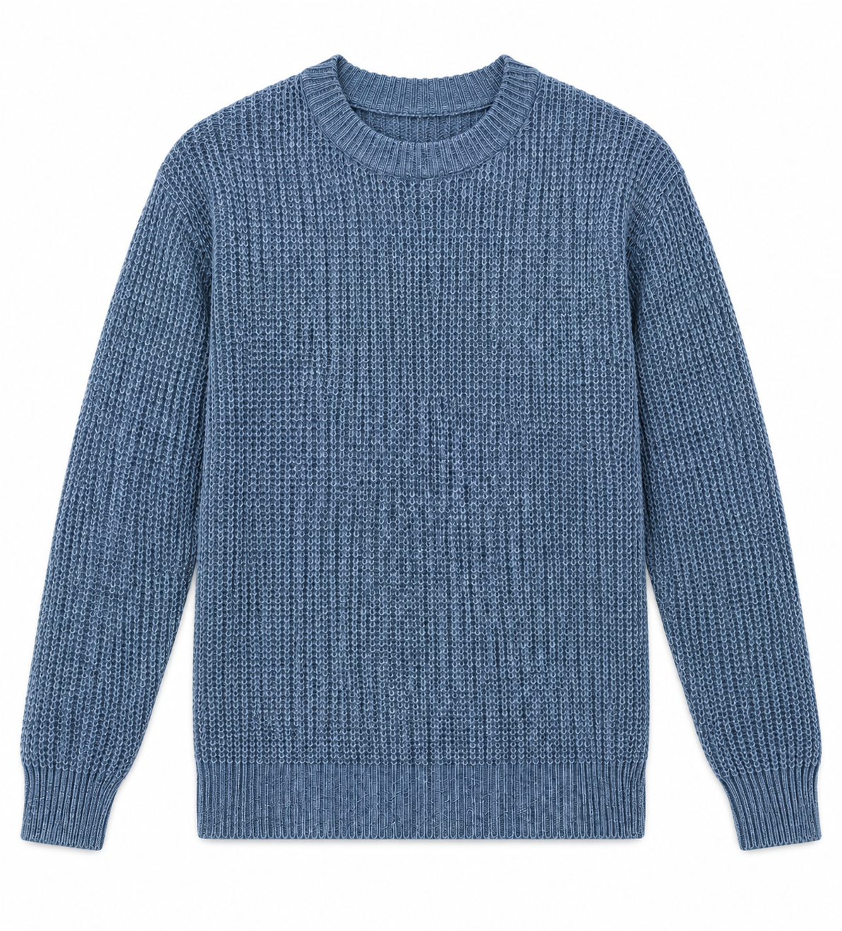Pull gros maille tricotée avec motif