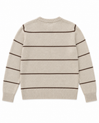 Pull Rayé Homme à Col Rond