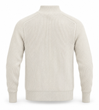 Pull Homme Col Montant Demi-Zippé