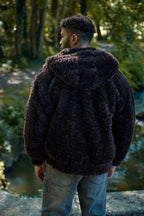 Vest teddy à capuche