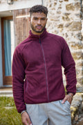 Veste Zippée à Col Montant