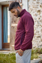 Veste Zippée à Col Montant