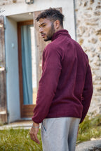 Veste Zippée à Col Montant