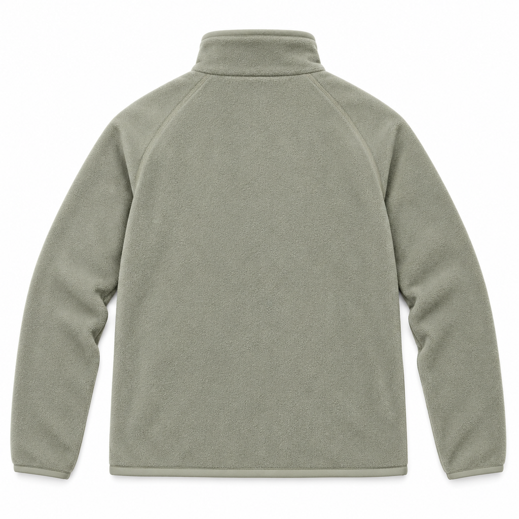 Veste Zippée à Col Montant