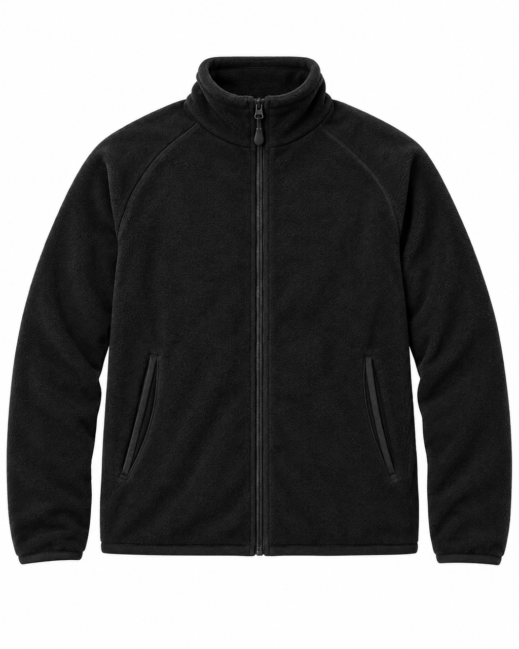 Veste Zippée à Col Montant