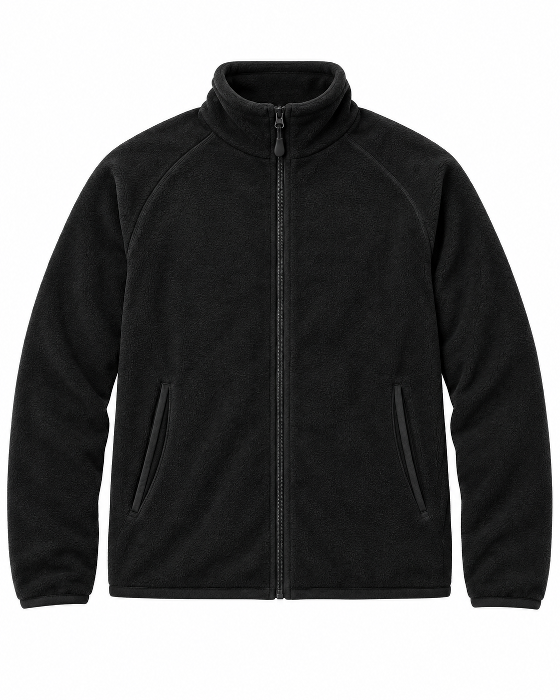 Veste Zippée à Col Montant
