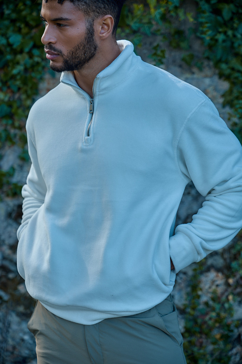 Sweat Col Zippé Relax