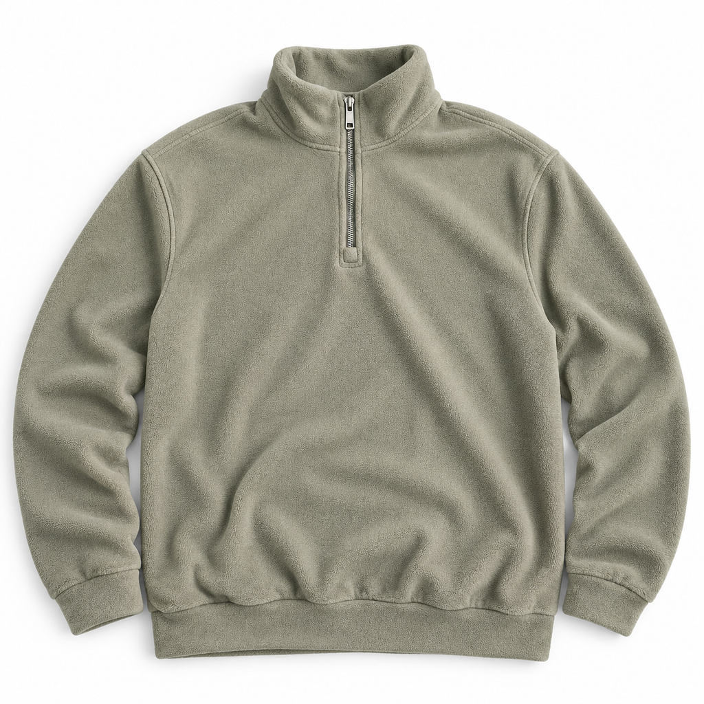 Sweat Col Zippé Relax