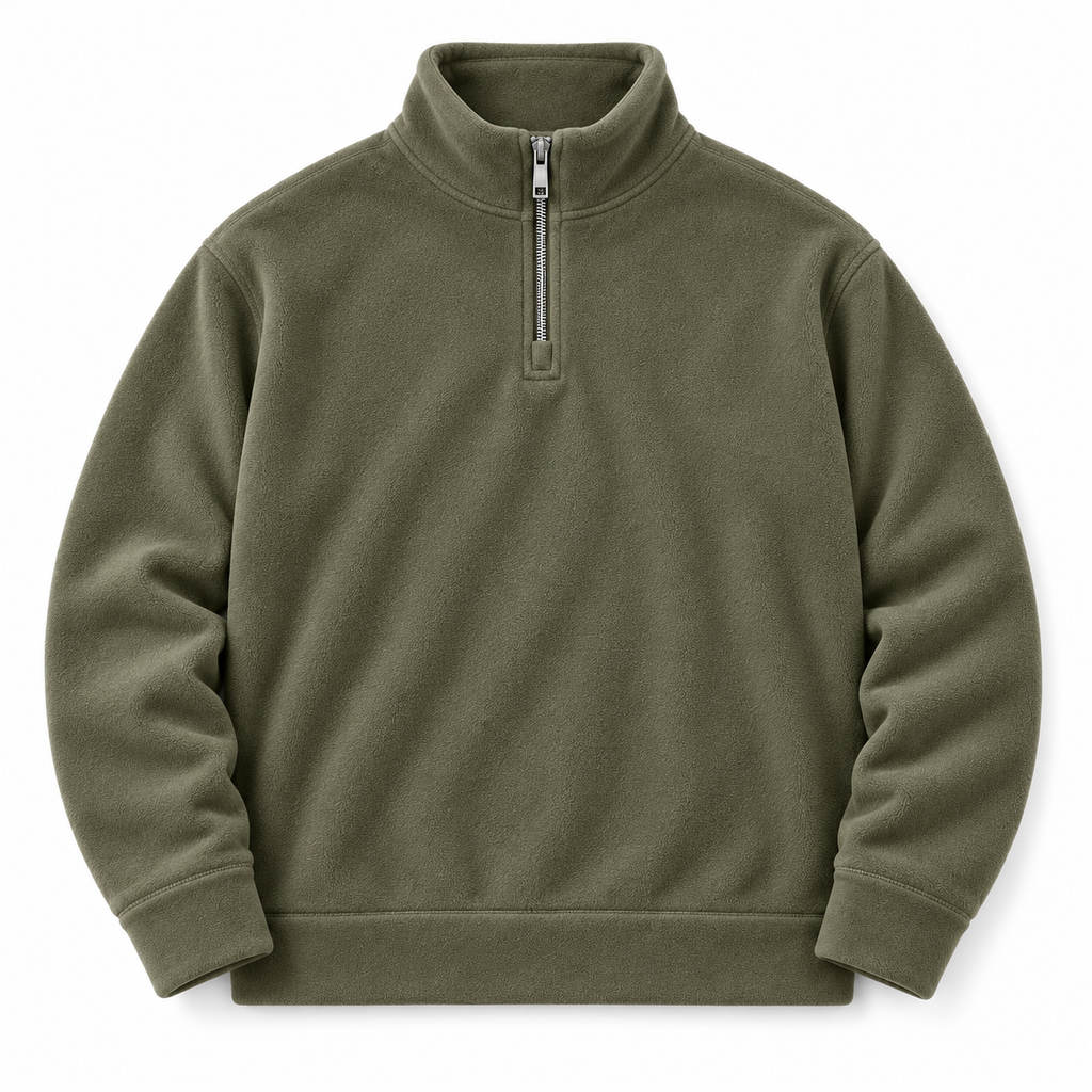 Sweat Col Zippé Relax