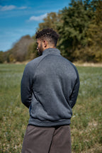 Veste Zippée à Col Montant et Poche Poitrine