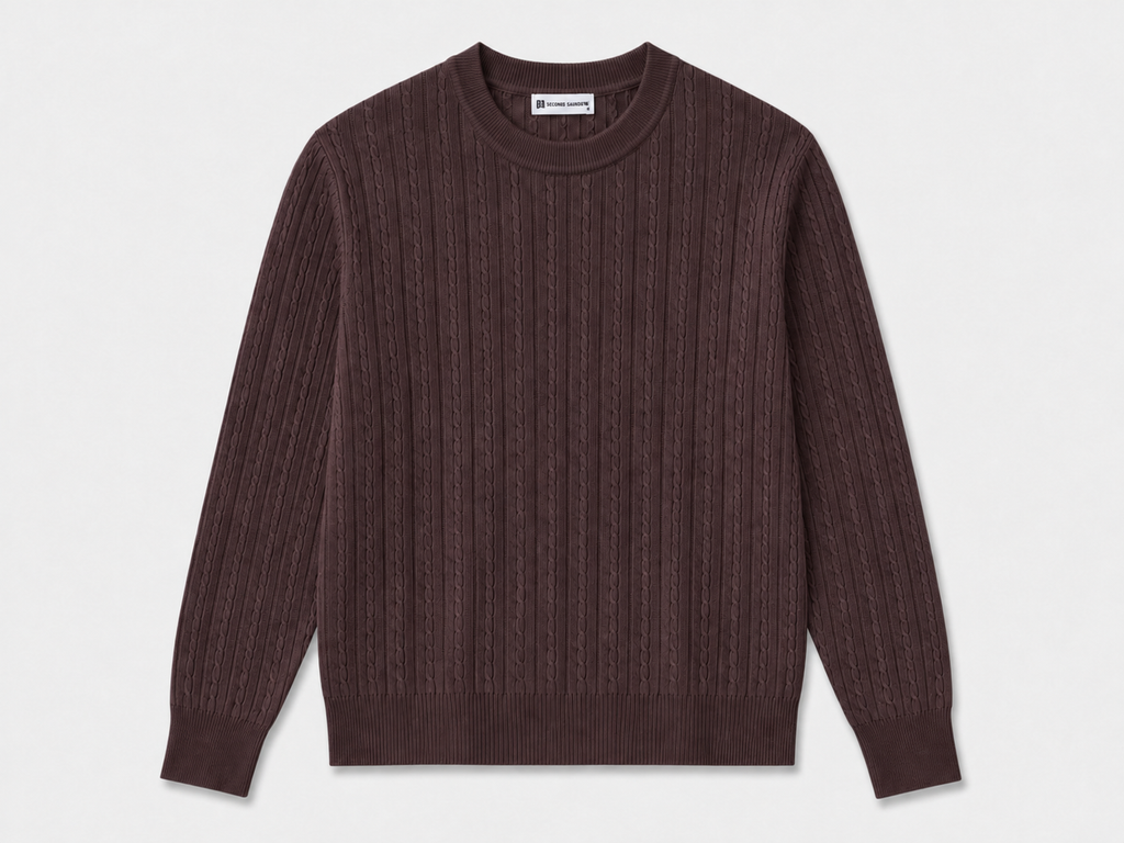 Pull Torsadé Élégance