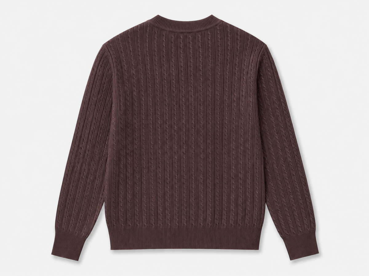 Pull Torsadé Élégance