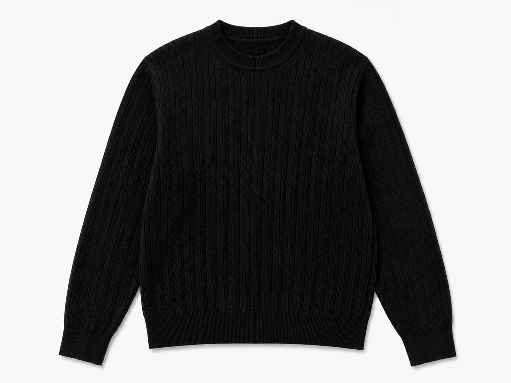 Pull Torsadé Élégance