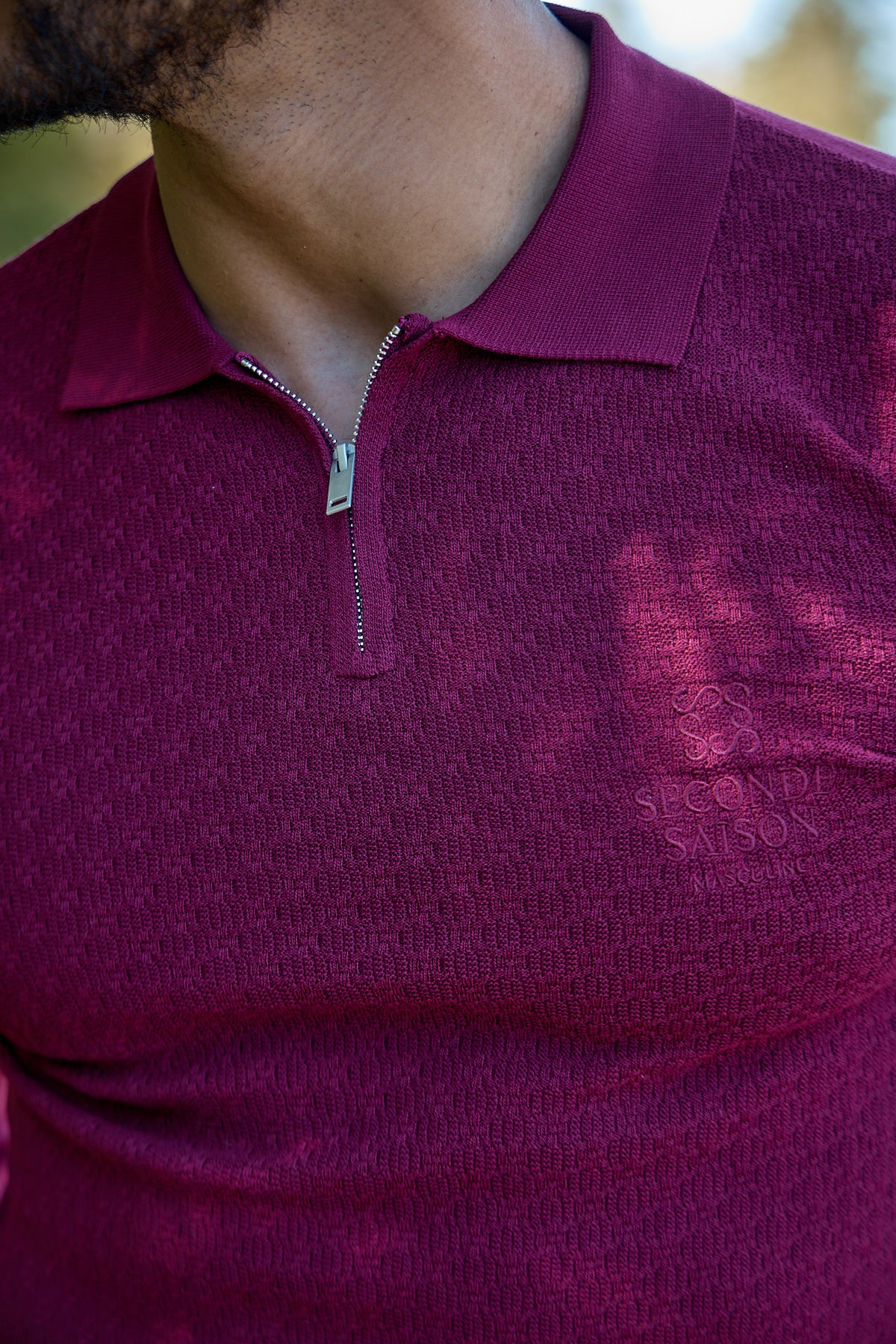 Polo Zippé Signature