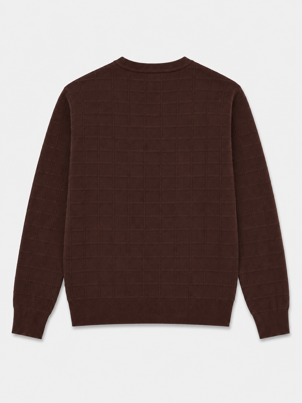 Pull à Maille Quadrillée