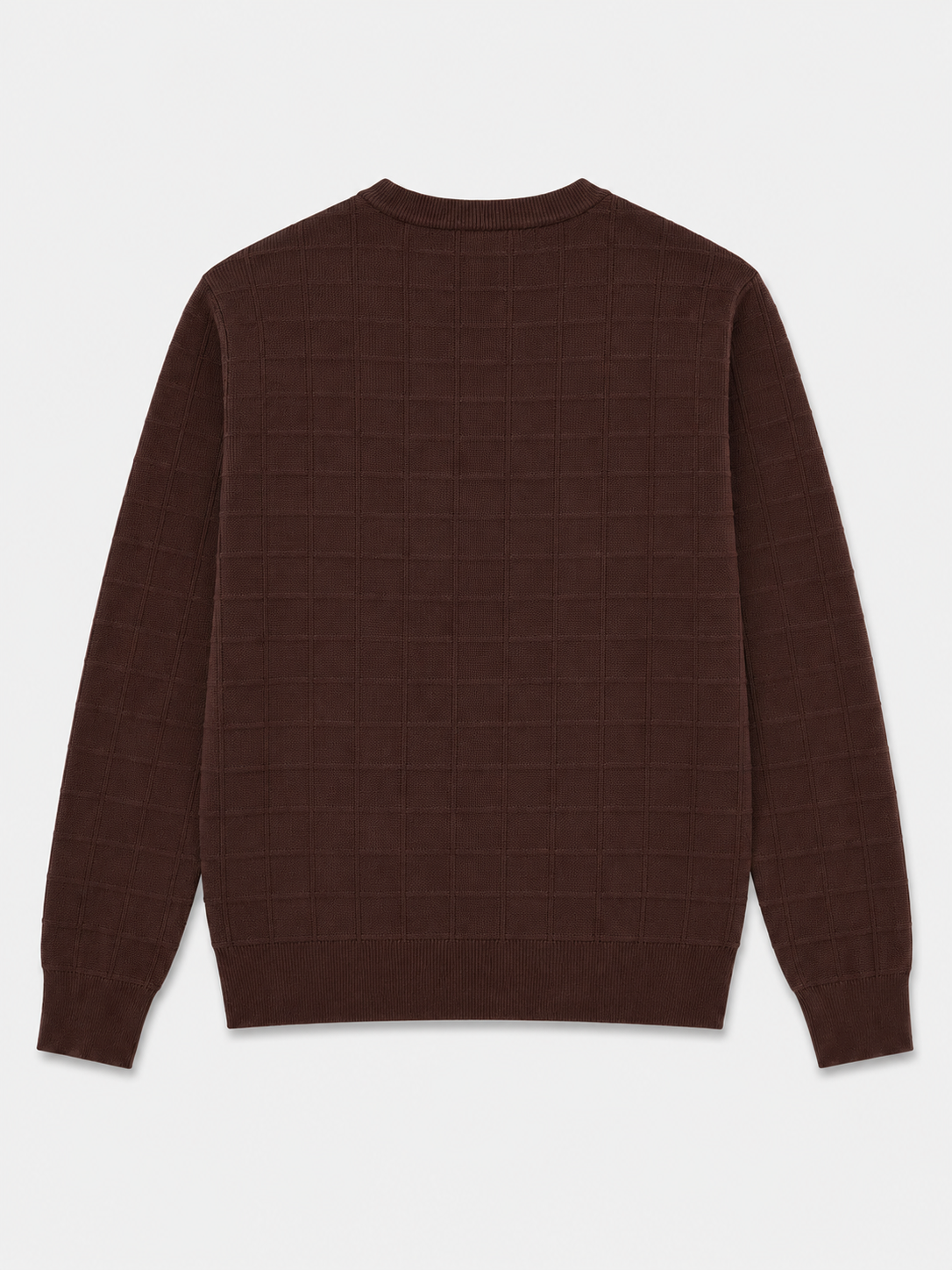 Pull à Maille Quadrillée