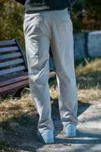 Pantalon Droit à Pinces Homme