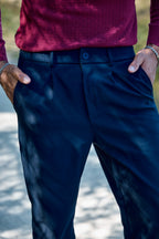 Pantalon Droit à Pinces Homme