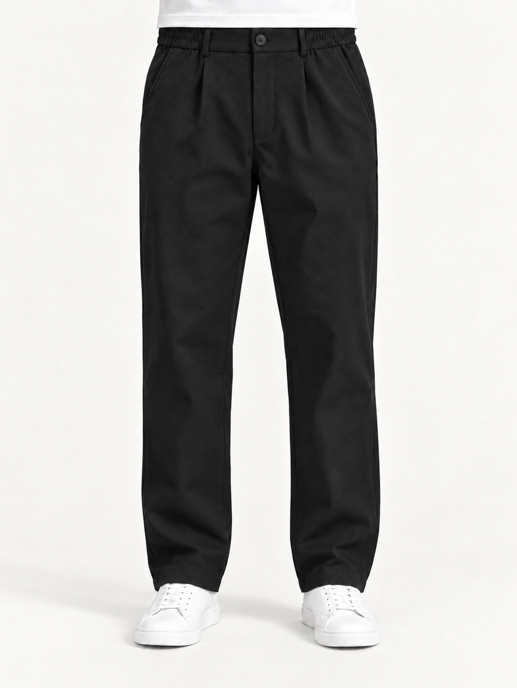 Pantalon Droit à Pinces Homme