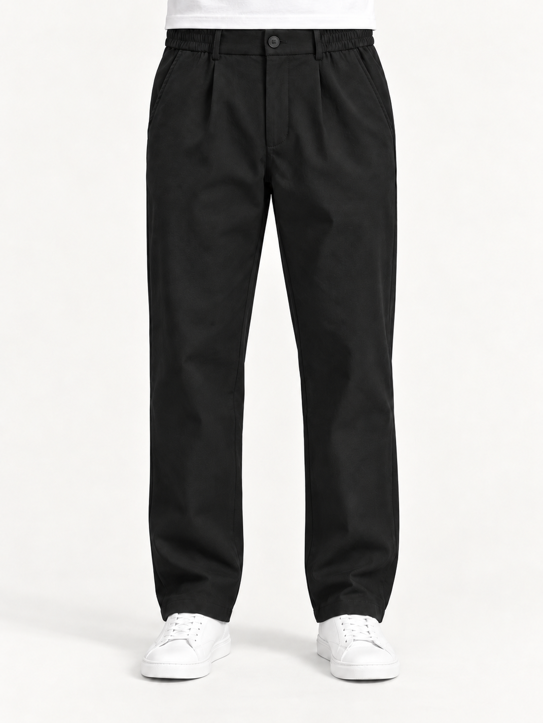 Pantalon Droit à Pinces Homme