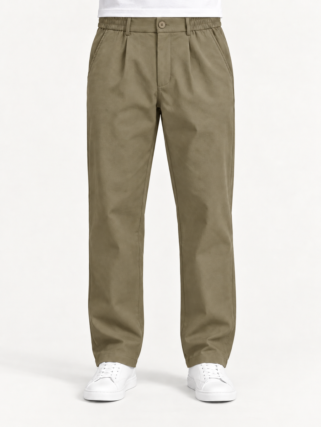 Pantalon Droit à Pinces Homme
